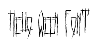 Hello Ween Font font